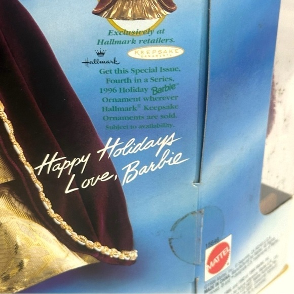 Barbie Vintage 1996 Happy Holidays RARE Barbie Doll by Mattel Collectors Dream - Picture 6 of 7